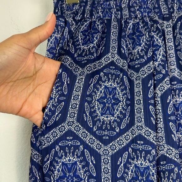 New Misa Los Angeles Saya Cami & Joggers In Lapis Tile Size XS - Picture 10 of 12